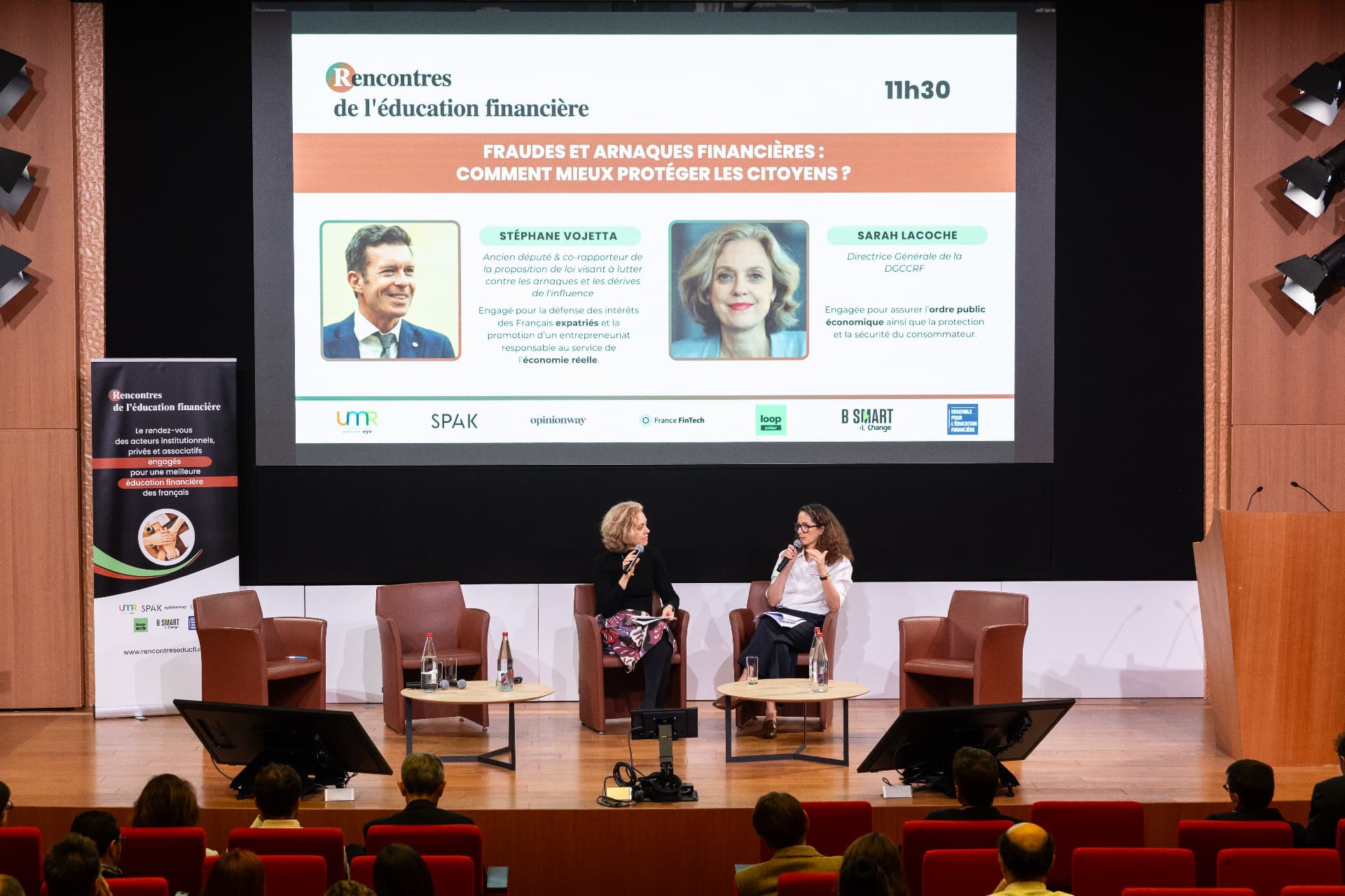 Table ronde « Fraudes et arnaques financières » avec Stéphane Vojetta et Sarah Lacoche — Rencontres 2026