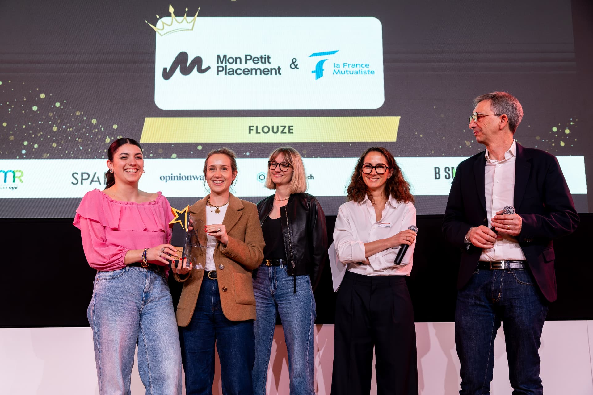 Moment de remise des prix lors de la cérémonie 2026